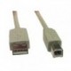 Kaapeli USB 2.0 A-B 0,5m