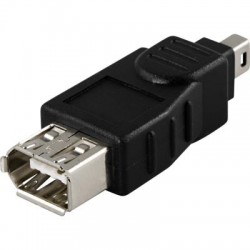 Firewire-adapteri, 4-pin u - 6-pin n
