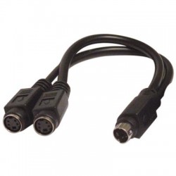 Y-adapteri S-Video 1u - 2n