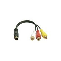 AV-adapteri MiniDIN7u-3xRCA n
