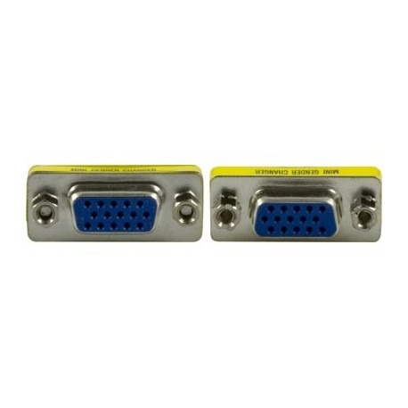 VGA-adapteri HD15 naaras - HD15 naaras