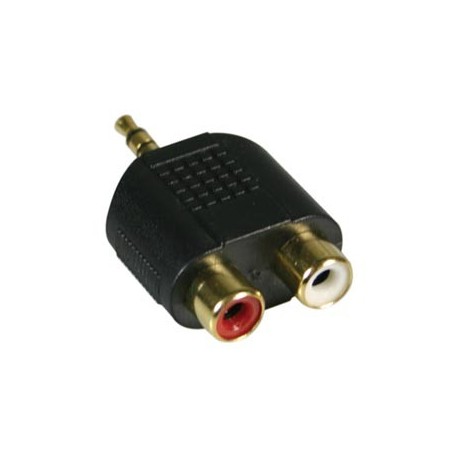 Adapteri 2xRCA n - 3,5mm plug