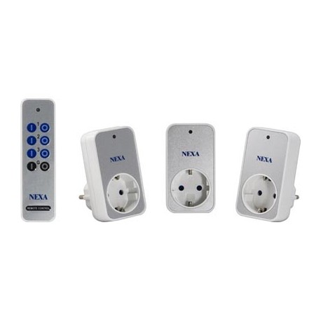 Kauko-ohjattava virtakatkaisin, 3x2300W sarja