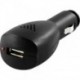 Virta-adapteri autoon, tupakansytyttimestä USB