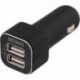 Virta-adapteri autoon, tupakansytyttimestä USB