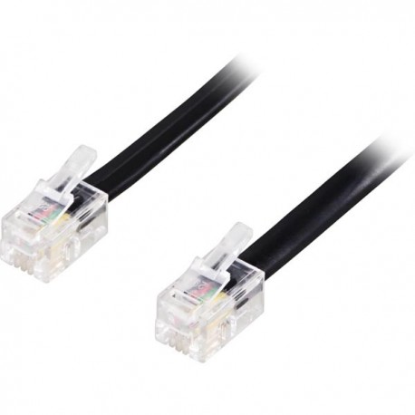 Puhelinkaapeli RJ10-RJ10, 5m