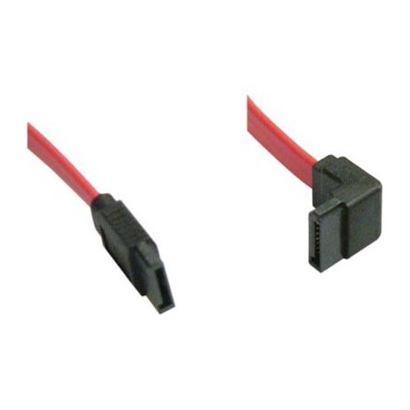 Serial ATA-150 kaapeli kulmaliittimellä, 0,5m