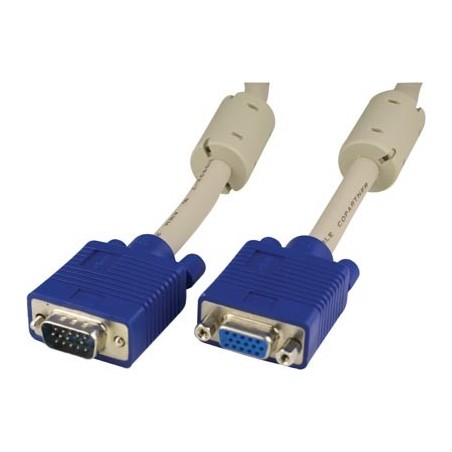 RGB jatkokaapeli HD15u - HD15n 1,8m