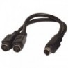 Y-adapteri S-Video 1u - 2n