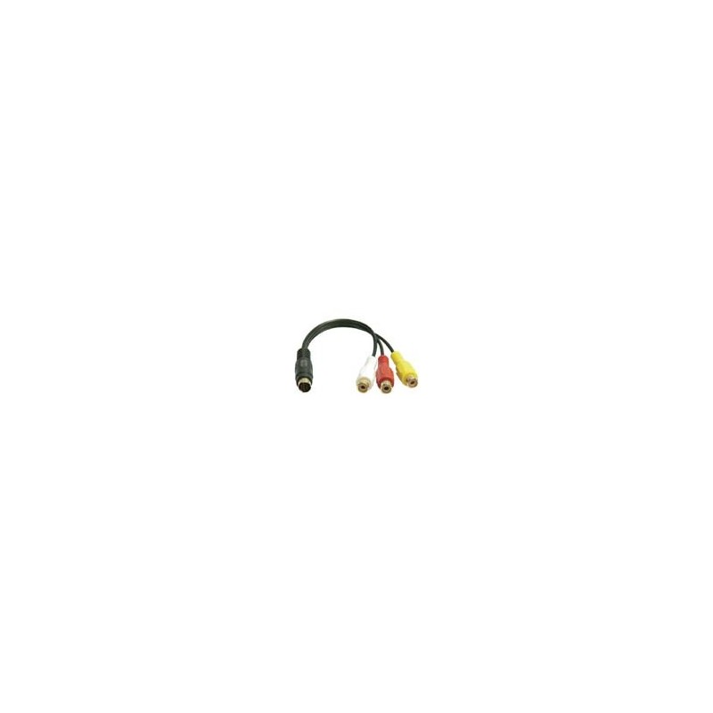 AV-adapteri MiniDIN7u-3xRCA n