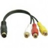 AV-adapteri MiniDIN7u-3xRCA n