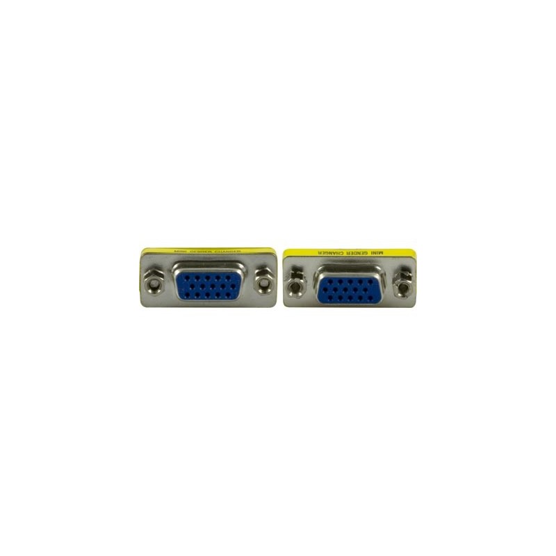VGA-adapteri HD15 naaras - HD15 naaras