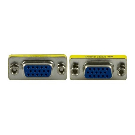VGA-adapteri HD15 naaras - HD15 naaras