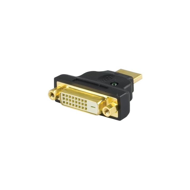 Videoadapteri HDMI u - DVI-D n, kullattu