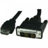 Kaapeli HDMI - DVI-D 5m